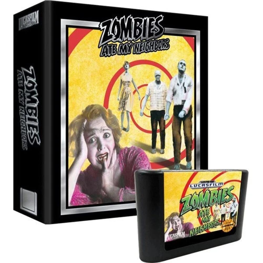 Zombies Ate My Neighbors Collectors Edition Black Cart (Limited Run Games)